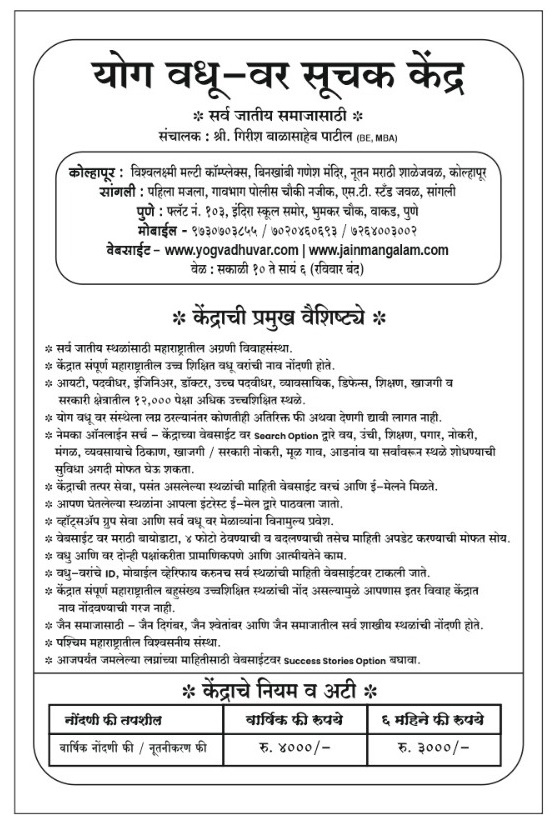 Yog Vadhu Var Ruels
